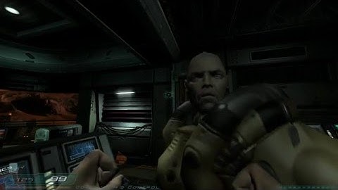 DOOM 3 - First Mission Rampage with Cheats