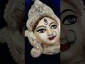 Durga Maa portrait 🤗 #clay #murti