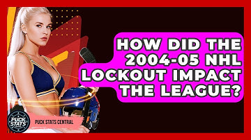 How Did The 2004-05 NHL Lockout Impact The League? - Puck Stats Central