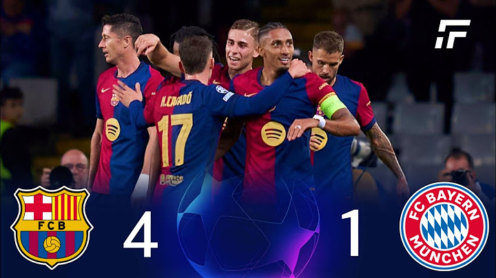 برشلونة تثأر من بايرن ميونيخ برباعية دون رحمه و هاتريك رافينيا الجنوني 🤯🔥 ● ملخص كامل "FHD