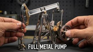 Teching Pumping Unit: Full Metal Oil Pump Build