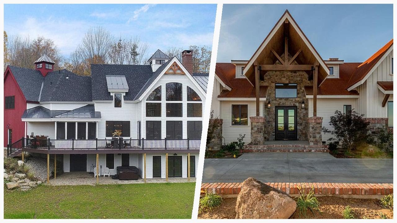 75 Rustic White Exterior Home Design Ideas You'll Love 😊