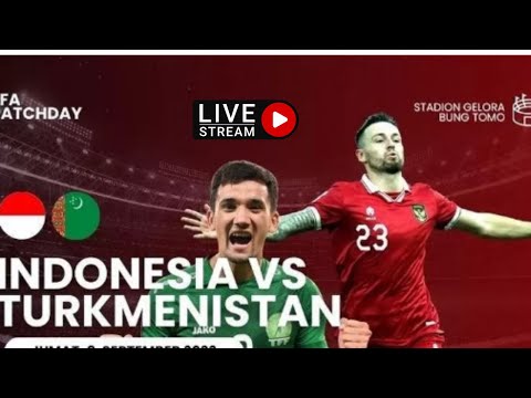 Live Indonesia vs Turkmenistan | FIFA Matchday 2023 | Match Live Score Full HD | Match LIVE Today!