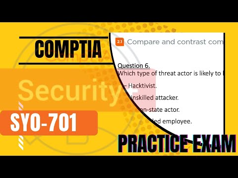 CompTIA Security+ SY0-701
