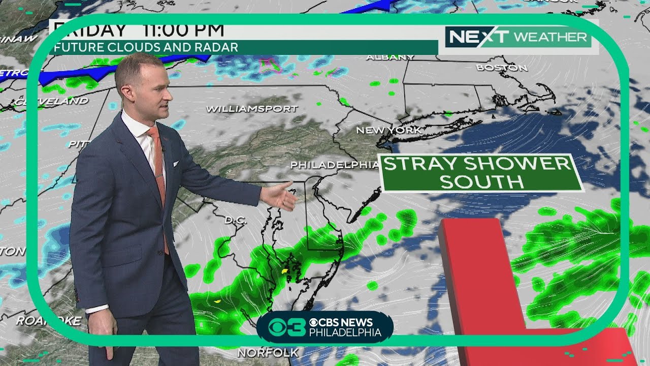 NEXT Weather: Clouds slowly move out, mostly dry - YouTube