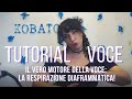 TUTORIAL VOCE#1 - IL VERO MOTORE DELLA VOCE - La respirazione costo/diaframmatica - EMOTIVVOICE