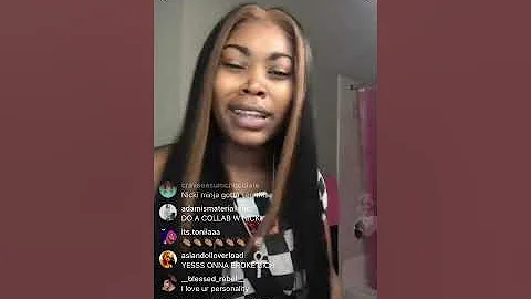 ASIAN DOLL GOES OFF ON INSTAGRAM LIVE BOUT CUBAN DOLL AND OTHER RIVALS