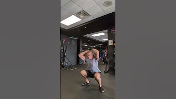Iso Squat Goblet Curl to Halo