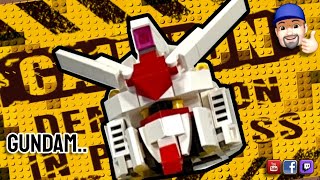 Final Demolition!? Gundam falls to Ziploc City #Lego #AllBricksCount #Super18k #18kSuper
