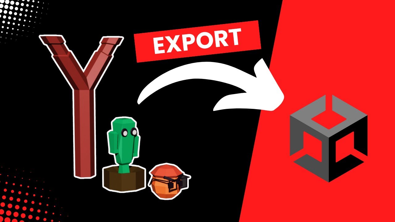How to Export 3D Models from Blender 4.2 to Unity 6 - YouTube
