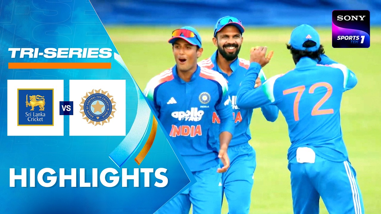 Sri Lanka A vs India A | Highlights | Tri Nation A Series 2026
