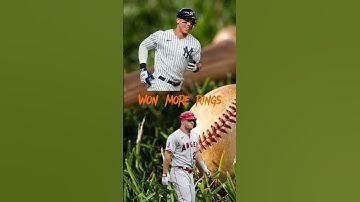 Who’s better?#baseball #shorts #whosbetter #aaronjudge #miketrout
