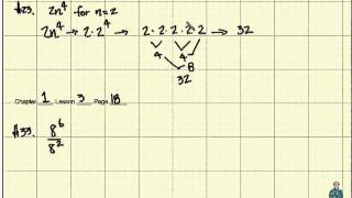 How to use Exponential Notation - Algebra 1 Tutorial