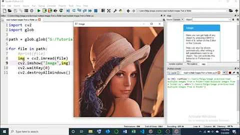 6. Read multiple images from a folder using Python and OpenCV