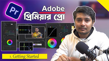 Adobe Premiere Pro Masterclass Video Editing Bangla Tutorial (Part 1)||Jhuman Khan