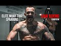 Elite muay thai sparring  siam boxing  corefituk