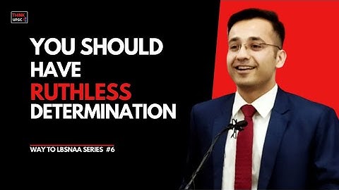 You Should be Ready for That - Junaid Ahmed IAS