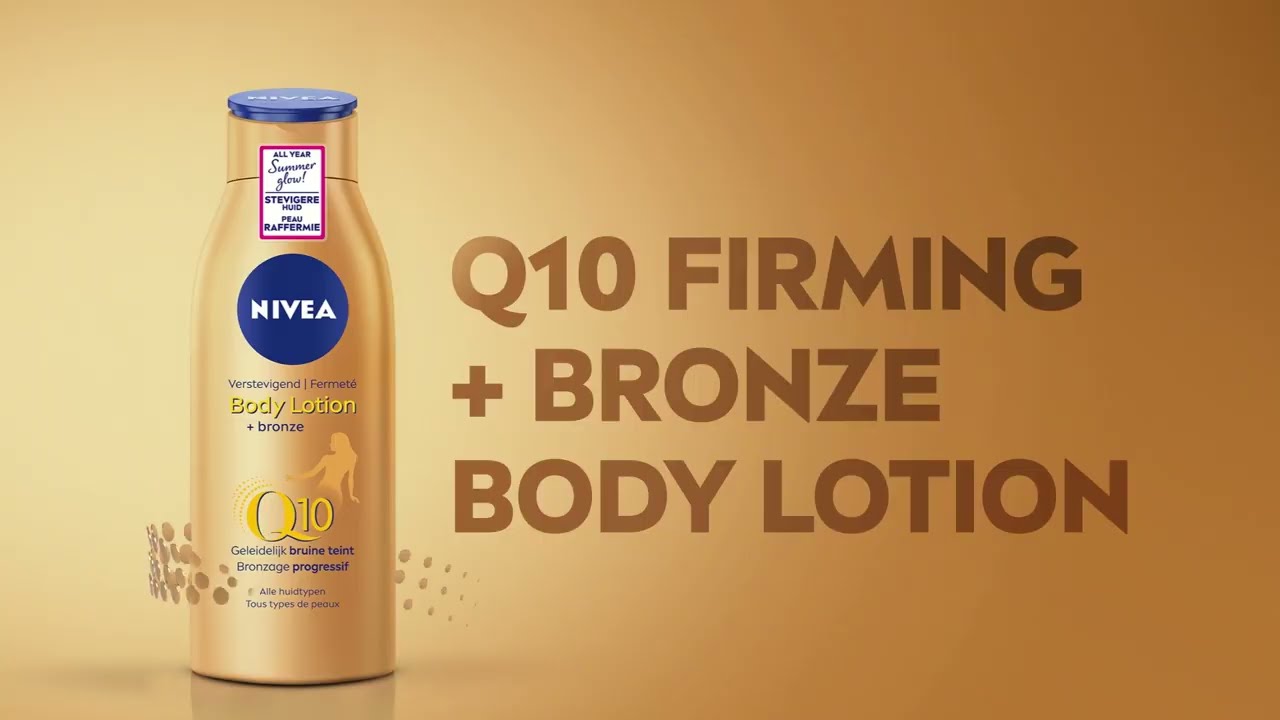 NIVEA - Q10 + Bronze Body Lotion - YouTube