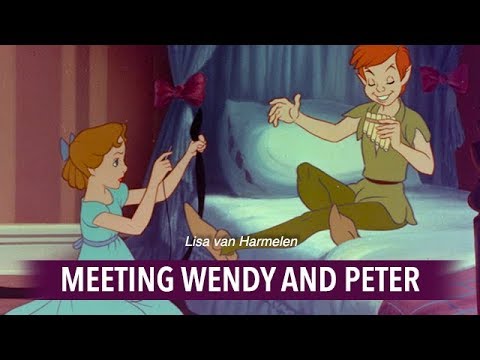 Peter Pan - first meeting Wendy and Peter (Wendy by me)