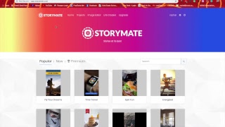 Awesome Instagram story software Demo screenshot 4