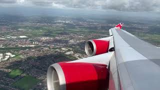Virgin Atlantic 747400 Landing Manchester 2019