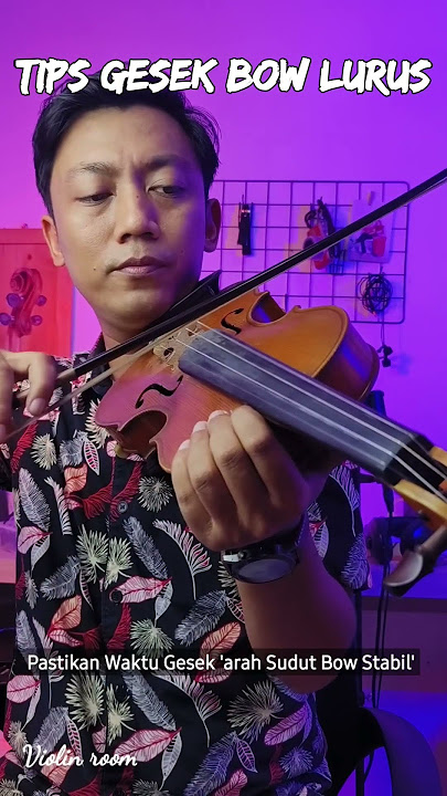 Violin Room mau bagi tips gesek bow lurus nih😆
