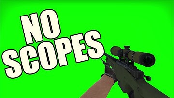 CS:GO AWP 1v4 No Scopes clutch