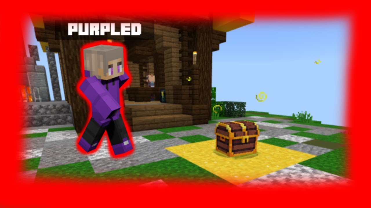 The Purpled of Minecraft Bedrock [EASY pack download] MCPE/MCBE - YouTube