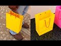 How To Make a Paper Bag at Home - Paper Shopping Bag Craft Ideas (Very Easy)
