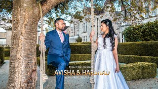 Avisha &amp; Harshad Wedding Highlights | Civil Hindu Wedding &amp; Reception | Top Videographer London  UK