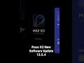 Poco X3 New Software Update MIUI 12.5.4.0