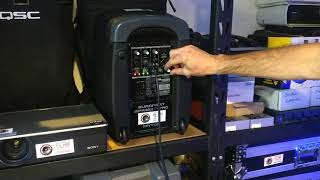 How to setup your wireless mic through a mixer into a speaker at Northern Beaches PA Hire