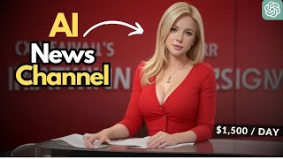 🤑💰How to create NEWS channel with AI | AI news Anchor | Chatgpt | AI Lip Sync | Tamil | 100% FREE screenshot 4