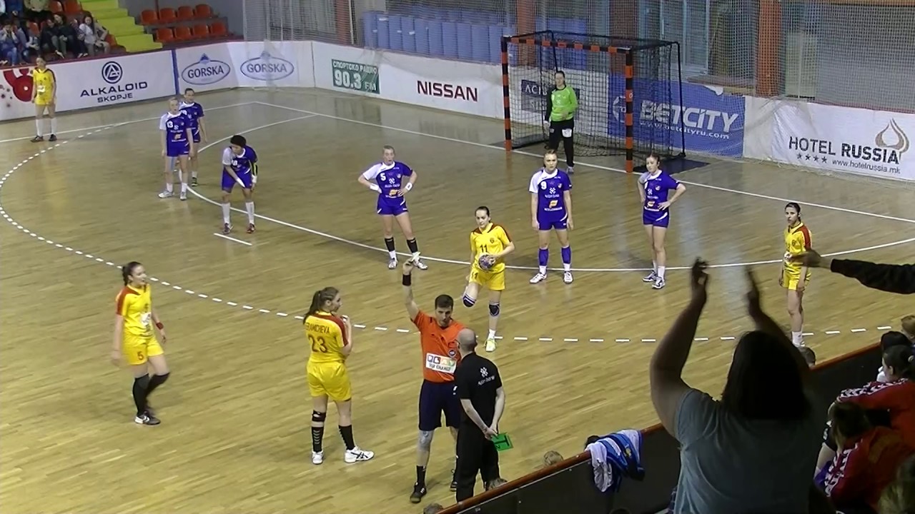 Macedonia-Island women handball part 2 - YouTube