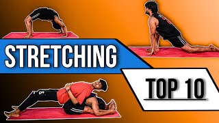 10 yoga stretching for beginners | fit for life)