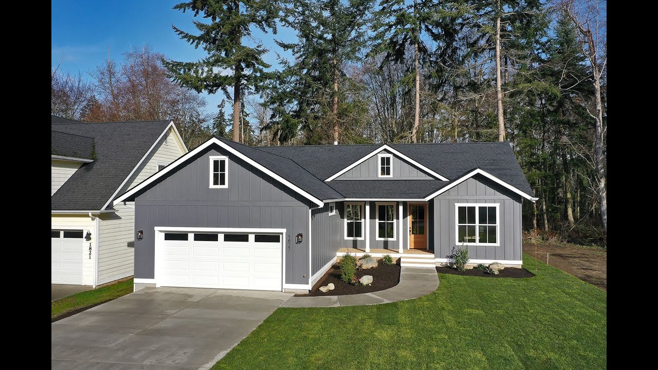 Whidbey Island Home for Sale New Construction Tons of upgrades! YouTube