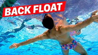 How to Float on Your Back