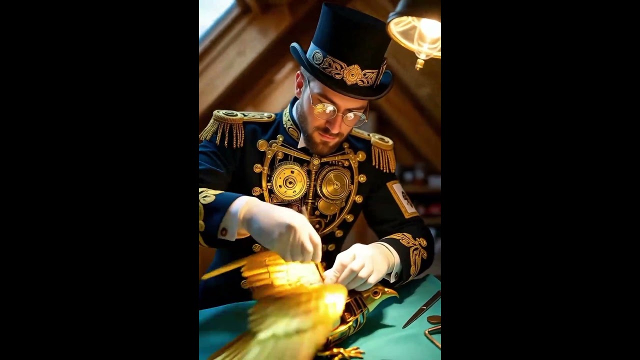 ⚙️🕰️✨Where clockwork meets creativity 🔩🐦💡 