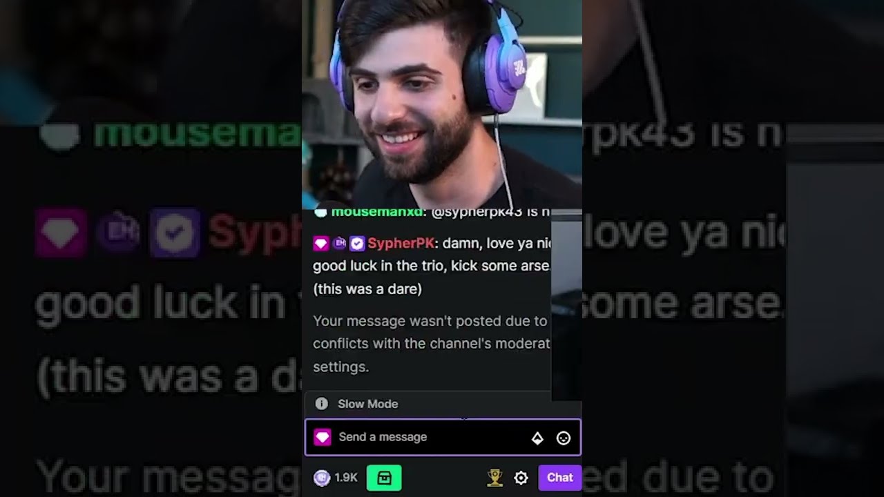 I SWORE in Nick Eh 30's Chat...