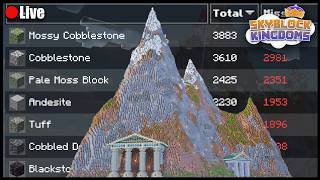 Relaxing and Resource Gathering for Skyblock Kingdoms