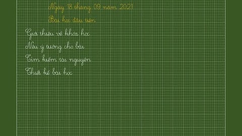 Cách tạo vở ô ly trong word không lỗi dấu và mũ chuẩn. Tặng kèm file viết bảng trong powerpoint.