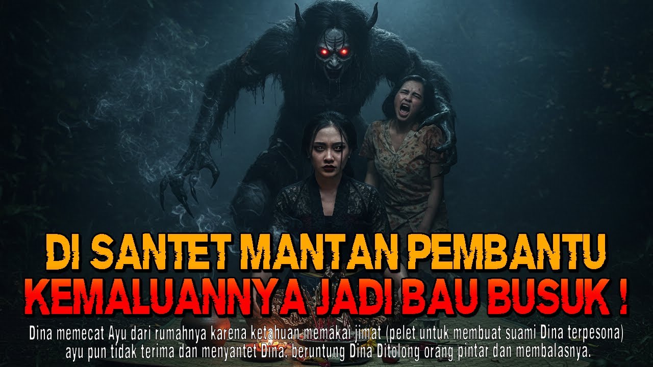 Kisah ngeri - DI SANTET MANTAN PEMBANTUKEMALUANNYA JADI BAU BUSUK !