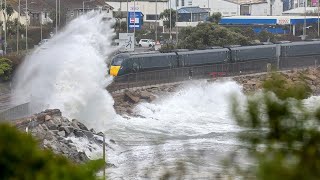 Storm Kathleen sweeps across west of UK and Ireland