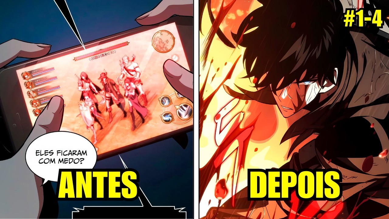 QUANDO UM GAMER DE ELITE É ENVIADO POR ENGANO PARA UM JOGO MORTAL E PRECISA EVOLUIR PARA SOBREVIVER