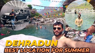 Water Fall in Dehradun || River Side View || Best Location For Summer @theregularindianguy