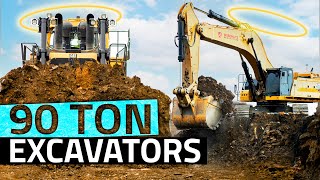 Heavy Equipment Heaven | Massive Caterpillar Excavators | Muschlitz