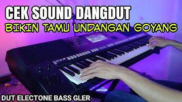 Cek Sound Dangdut Electone || Bikin tamu Undangan Goyang #1