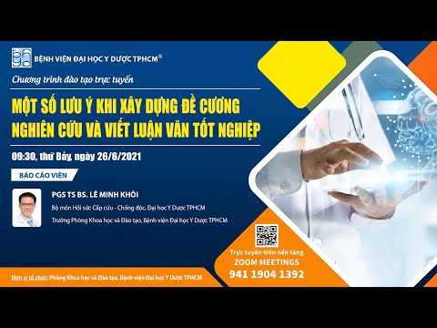 Một số lưu ý khi xây dựng đề cương nghiên cứu và viết luận văn tốt nghiệp