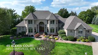 45 Alexia Court Amherst, N.Y. 14221 - Home for Sale - Aerial Drone Video