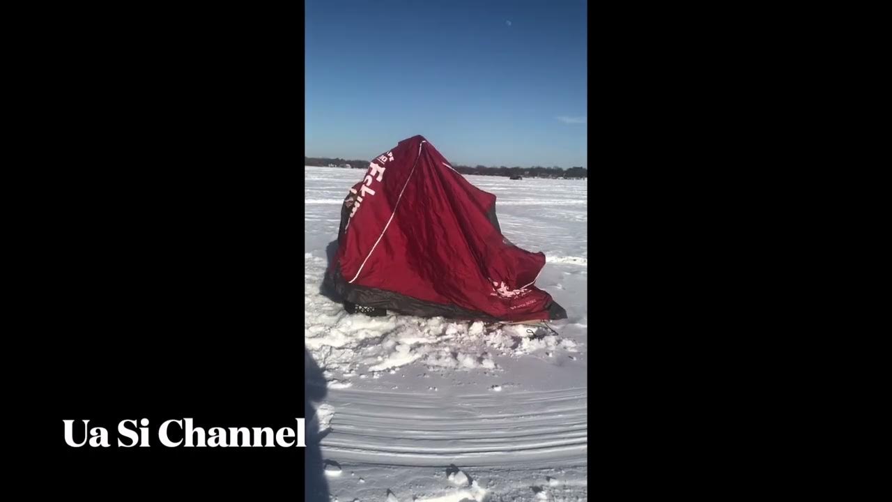 How to setup the Eskimo Ice Shack in 30 Sec YouTube